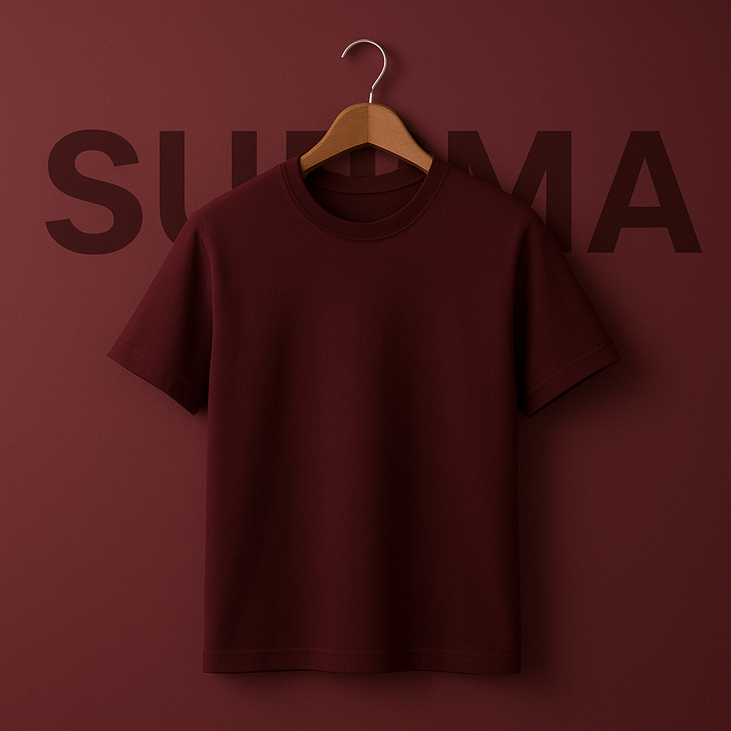 Supima Maroon T-Shirt