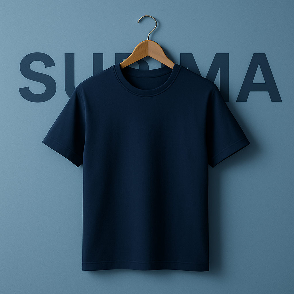 Supima Navy Blue T-Shirt