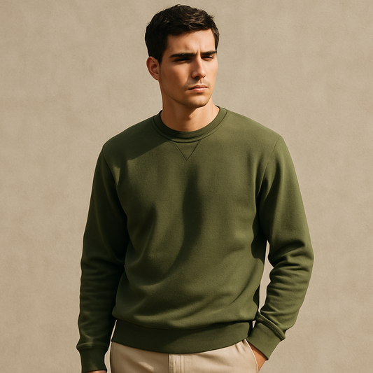 Olive Green Sweatshirt