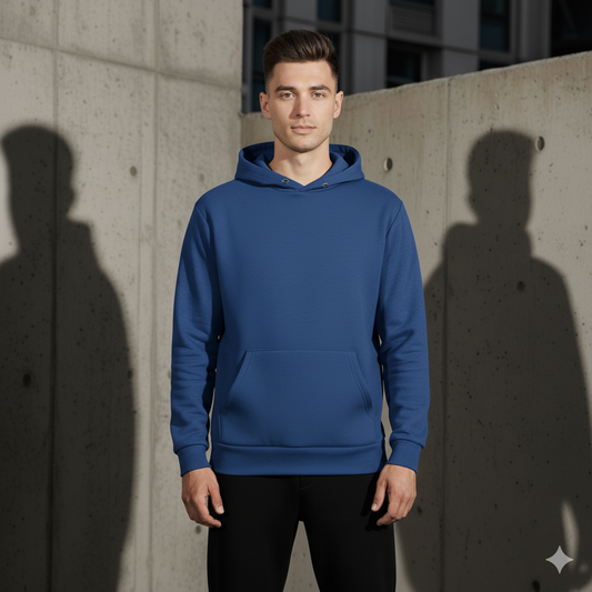 VazirX Royal Blue Hoodie