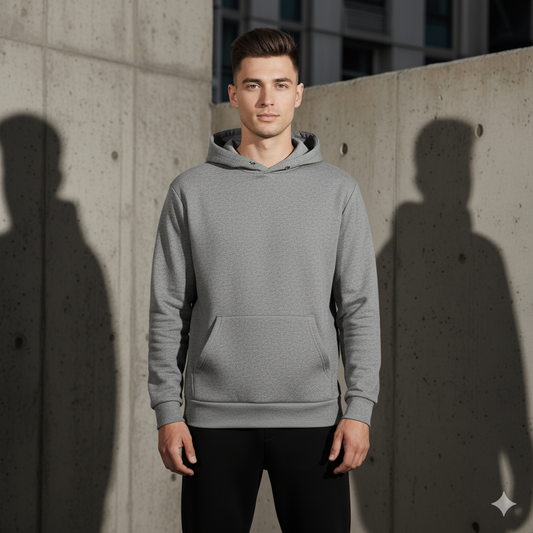 VazirX Grey Hoodie