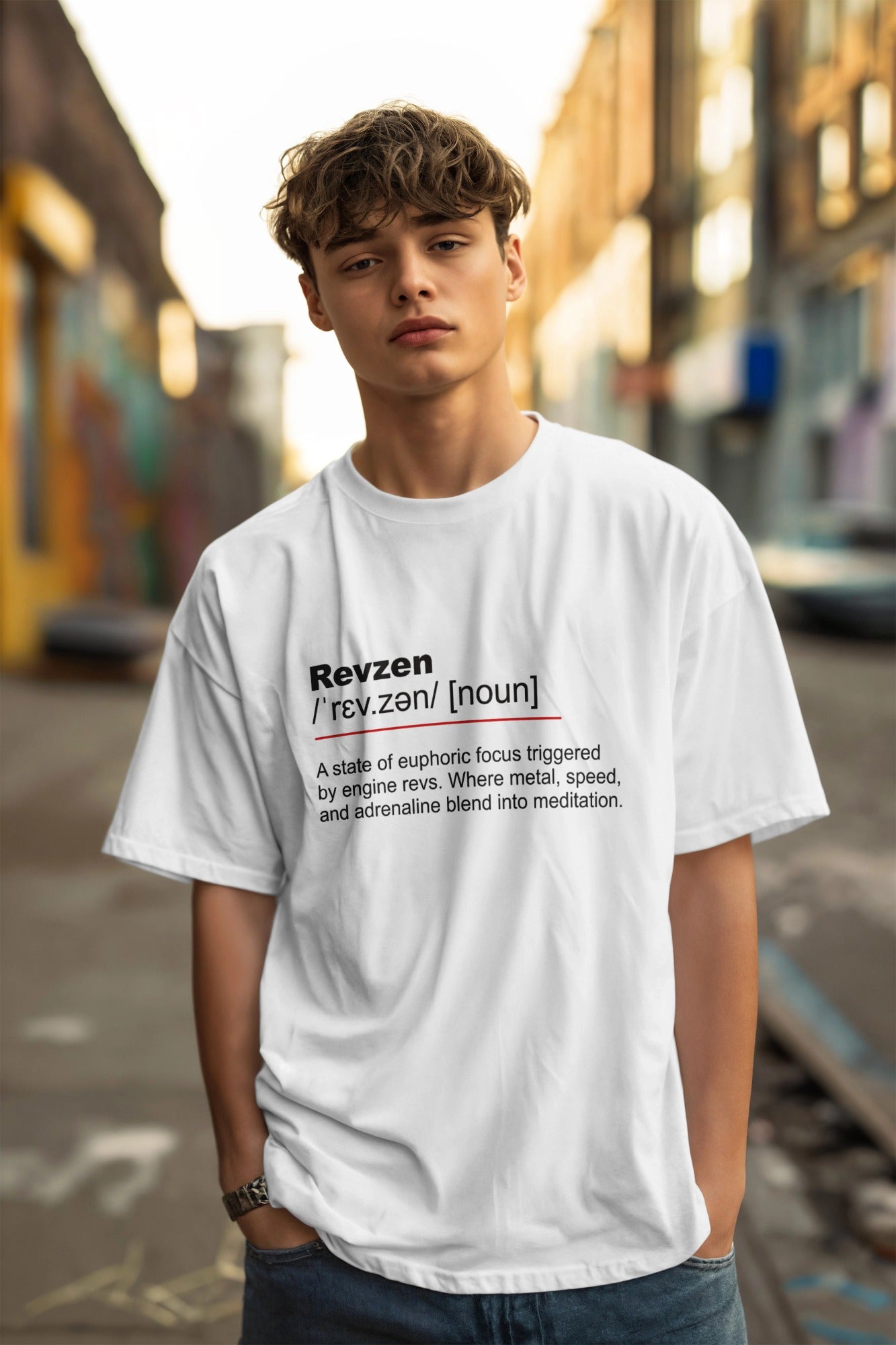 REVZEN OVERSIZED TEE